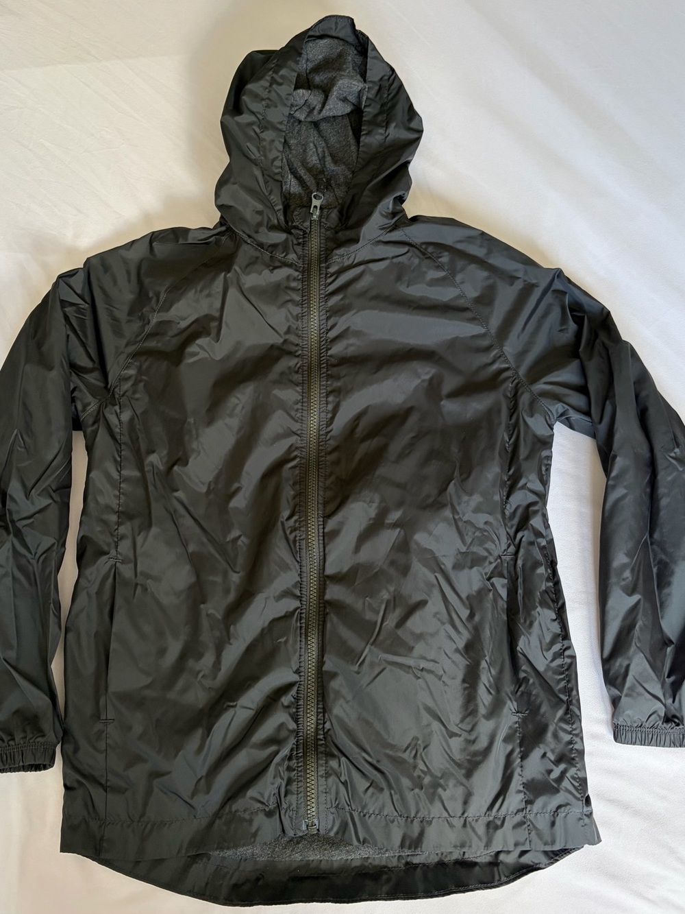 The Children's Place Black Hooded Raincoat